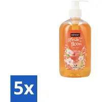 Sence – Handzeep – Splash To Bloom Peach – 500 ml - Bulkverpakking - 5 stuks