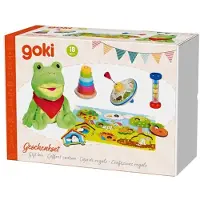 Gollnest & Kiesel cadeau set speelgoed - kleurrijk baby cadeau voor 18 maanden+.
