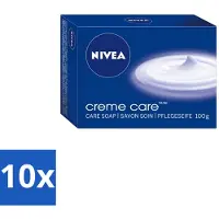 Nivea – Zeep – Creme Care – 100 g - Bulkverpakking - 10 stuks