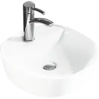 Mexen Zita opzetwastafel 40 x 40 cm, wit - 21874000