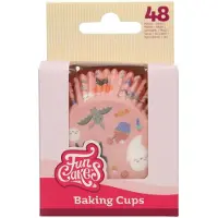 Funcakes Baking Cups - Cute Halloween - 48 Stuks - Cupcake Vormpjes Papier