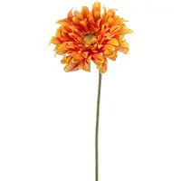 Emerald - Kunstbloem Gerbera 80cm oranje - Kunstplant voor binnen