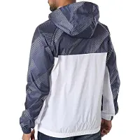 Ellesse Heren Fiorisa Windrunner Jas (Marineblauw/Wit)
