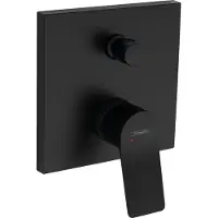 Hansgrohe Vivenis - Inbouw badkraan, 2 uitgangen, mat zwart 75415670