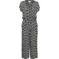 Kaffe Jumpsuit 'Mille' zwart / offwhite