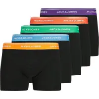 Jack & Jones Boxershorts 'JACDawson' lichtblauw / lichtgrijs / lichtgroen / zwart