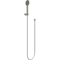Ivy Aia Algemeen Handdoucheset, slang 150cm, wandhouder en satin spray handdouche Geborsteld nickel PVD