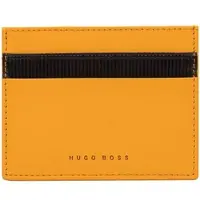 HUGO BOSS Kaarthouder Credit Card Holder Matrix Yellow Geel