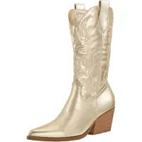 Salinyang Cowboylaarzen goud