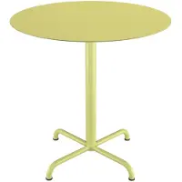 Houe Bijzettafel Buiten Pico Café Table 4 Star Base Lemon Zest Ø 74 cm