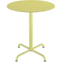 Houe Bijzettafel Buiten Pico Café Table 4 Star Base Lemon Zest Ø 64 cm