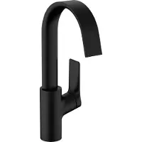 Hansgrohe Wastafelmengkraan Vivenis Eengreeps 210 Met Draaibare Uitloop En Trekwaste Mat Zwart