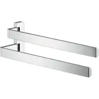 Axor Hansgrohe Axor 2-lids handdoekhouder 40 cm. Chroom