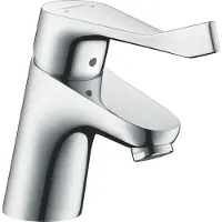 Hansgrohe Focus Care 1-gats wastafelkraan met waste chroom