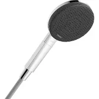 Hansgrohe Raindance Alive Select S - Handdouche - EcoSmart waterbesparend - Select-knop bediening - 125mm maat - 3 straalfuncties - Chroom
