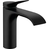 Hansgrohe Vivenis - Wastafelkraan 110, incl. afvoergarnituur, EcoSmart, mat zwart 75020670