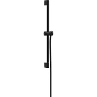 Hansgrohe unica glijstang pulsify s 65 cm met push-schuifstuk en doucheslang, mat zwart
