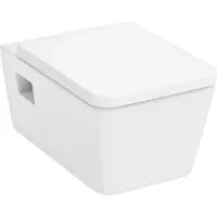 Hansgrohe EluPura Original Q - Hangend toilet met zitting, Rimless, wit 60208450