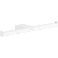 Hansgrohe AddStoris dubbele wc-rolhouder wit mat