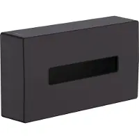 Hansgrohe AddStoris box voor make-up doekjes mat zwart