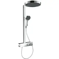 Hansgrohe rainfinity showerpipe 360 1jet met showertablet 350, chroom