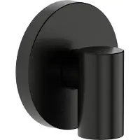 Hansgrohe FixFit Fine S muuraansluitbocht zonder terugslagklep Brushed Black Chrome