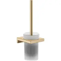 Hansgrohe Closetborstelgarnituur Met Wandmontage AddStoris Brushed Bronze