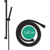 Hansgrohe pulsify s doucheset 100 1jet ecosmart met glijstang 65 cm, mat zwart