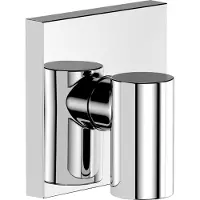 Hansgrohe FixFit Fine E muuraansluitbocht zonder terugslagklep chroom