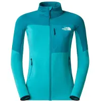 The North Face - Women's Polartec Powergrid Stormgap Jacket - Fleecevest M, turkoois
