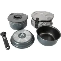 Bo Camp - Pannenset - Trekking - 5-Delig - Aluminium