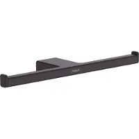 Hansgrohe AddStoris dubbele closetrolhouder mat zwart