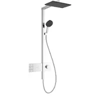 Hansgrohe Raindance Alive Q Showerpipe regendoucheset 210/340 2jets, Ecosmart met Showerselect Comfort Glanzend Chroom