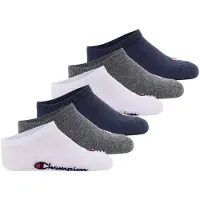 Champion Sokken blauw / grijs gemêleerd / rood / wit