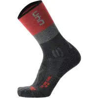 UYN Sportsokken grijs / donkergrijs / pastelrood / zwart