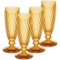 Villeroy & Boch Champagneglas Boston Saffron (Set van 4)