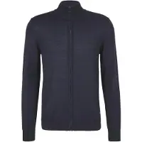 JOOP! Gebreid vest donkerblauw