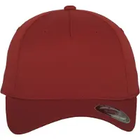 Flexfit Pet 'Panel' robijnrood