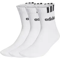 Adidas Sportsokken '3-Stripes Linear' zwart / wit