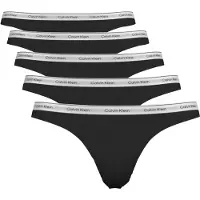 Calvin Klein Underwear String lichtgrijs / zwart / wit