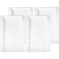 Villeroy & Boch Gourmetteller NewWave 37 x 25 cm Set van 4