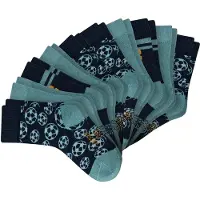 Schiesser Sokken turquoise / smaragd / zwart