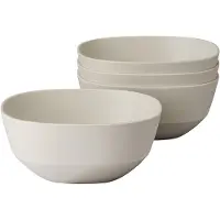 Mepal serveerschaal Silueta - 4x 750 ml - Saladeschaal - Nordic white