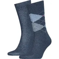 Tommy Hilfiger Check Sokken 2 Paren