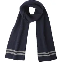 Babista Sjaal donkerblauw, Veelkleurig