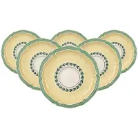Villeroy & Boch Kaffee-/Teeuntertassen French Garden Fleurence ø 14,5 cm Set van 6