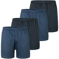Schiesser Boxershorts donkerblauw