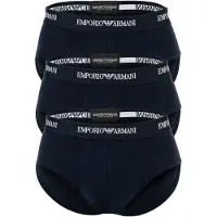Emporio Armani Slip marine / wit