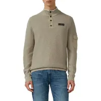 s.Oliver Trui beige gemêleerd