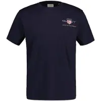 Gant Shirt navy / grijs / rood